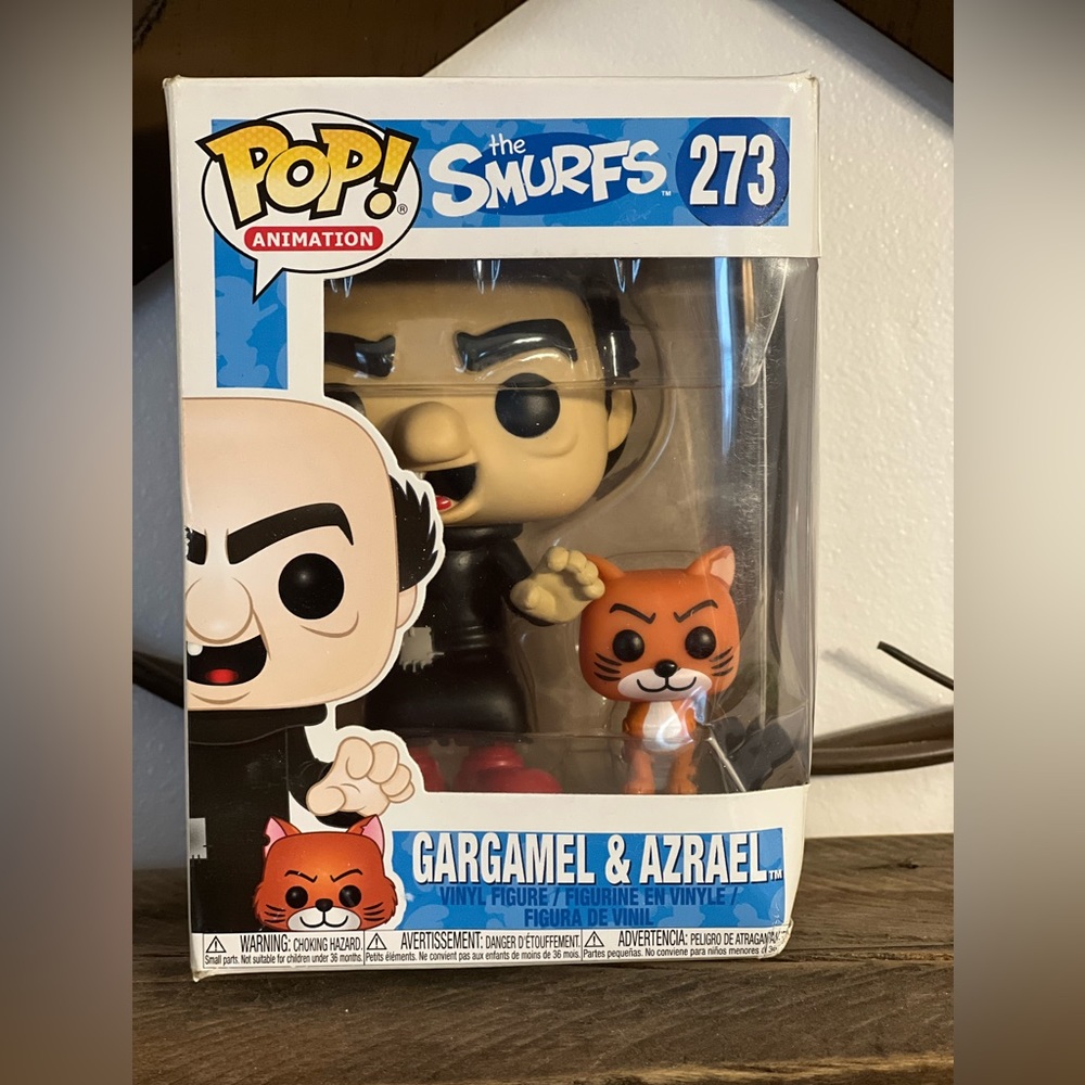 Funko Pop Smurfs Gargamel & Azrael